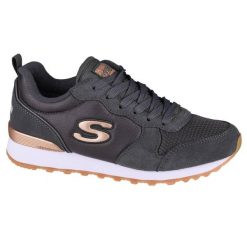 Buty do chodzenia damskie, Skechers OG 85 Goldn Gurl. Szare obuwie sportowe damskie Skechers, bez wzorów, z materiału, trekkingowe. Za 349.00 zł.