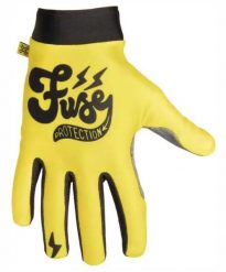Rękawiczki rowerowe Bmx/ hulajnoga Fuse Omega. Czerwone rękawiczki damskie Fuse, bez wzorów, z materiału. Za 161.99 zł.