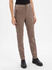 MOS MOSH spodnie cargo - MMGilles Kobiety Lyocell brązowy, 27. Brązowe spodnie materiałowe damskie Mos Mosh, bez wzorów, z lyocellu. Za 329.95 zł.