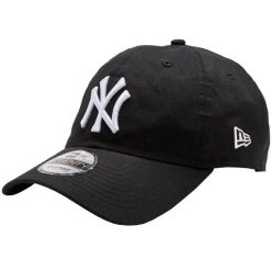 Czapka z daszkiem New Era MLB New York Yankees. Czarne czapki i kapelusze damskie New Era, bez wzorów, z bawełny. Za 99.99 zł.