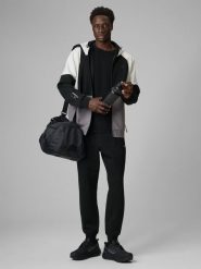 4F Spodnie dresowe joggery męskie - szare M. Szare spodnie sportowe męskie 4f, l, bez wzorów, z dresówki. Za 189.99 zł.