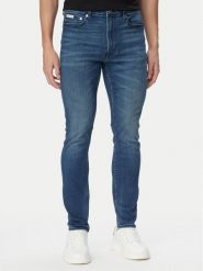 Calvin Klein Jeans Jeansy LV04RG794G Niebieski Skinny Fit. Niebieskie jeansy męskie Calvin Klein Jeans. Za 489.99 zł.