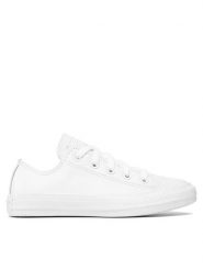 Converse Trampki Chuck Taylor All Star Ox 136823C Biały. Białe trampki i tenisówki damskie Converse, bez wzorów, ze skóry, retro, bez zapięcia. Za 322.99 zł.