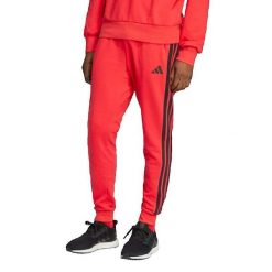Spodnie Mężczyzna Adidas Essential 3 Stripes czerwony. Czerwone spodnie sportowe męskie Adidas, m, bez wzorów. Za 214.25 zł.