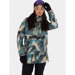Anorak Damski Fundango Birch ECO Logo. Czarne kurtki damskie Fundango, bez wzorów, bez kaptura, narciarskie. Za 599.90 zł.