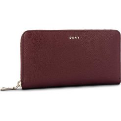 Duży Portfel Damski DKNY - Lg Zip Around R831A658 Blood Red XOD. Czerwone portfele damskie DKNY, ze skóry. Za 639.00 zł.
