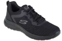Buty sportowe Sneakersy damskie, Skechers Bountiful-Quick Path. Czarne obuwie sportowe damskie Skechers, bez wzorów, z materiału, trekkingowe. Za 209.00 zł.
