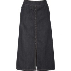 Spódniczka dżinsowa bonprix szary denim. Spódnice damskie marki bonprix. Za 109.99 zł.