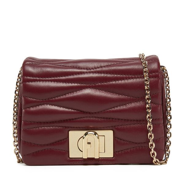 Torebka Furla. Czerwone torebki do ręki damskie Furla, bez wzorów, wizytowe, bez dodatków. Za 859.99 zł.