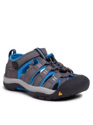 Keen Sandały Newport H2 1022839 Szary. Szare sandały chłopięce Keen, z materiału, bez zapięcia. Za 179.99 zł.