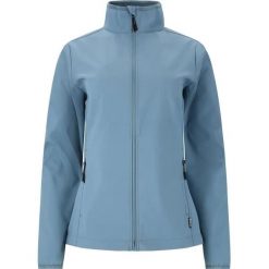 Damska kurtka wodoodporna Whistler Lango. Niebieskie kurtki damskie Whistler, bez wzorów, bez kaptura. W wyprzedaży za 171.99 zł.