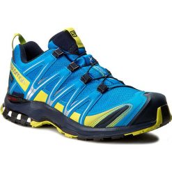 Buty SALOMON - Xa Pro 3D Gtx GORE-TEX 393321 28 V0 Cloisonne/Navy Blazer/Sulphur Spring. Niebieskie buty sportowe męskie Salomon, z gore-texu. W wyprzedaży za 469.00 zł.