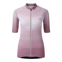 Damski jersey Dare 2B Lightning. Czerwone koszulki sportowe damskie Dare 2b, bez wzorów, z jersey, bez kołnierzyka, bez ramiączek, rowerowe. Za 301.50 zł.