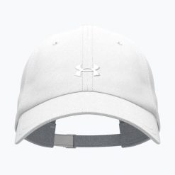 Czapka z daszkiem damska Under Armour Blitzing Low Adj. Białe czapki i kapelusze damskie Under Armour, bez wzorów, sportowe. Za 62.99 zł.