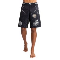 Spodenki treningowe męskie Venum X Tekken 8 - Paul Phoenix Fight Shorts. Czarne krótkie spodenki sportowe męskie VENUM, m, bez wzorów. Za 299.99 zł.