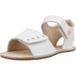 Sandały TECNOBABY TESH510002 Biały. Białe sandały damskie CONGUITOS, bez wzorów, ze skóry, bez obcasa, bez zapięcia. Za 150.99 zł.