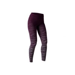 Legginsy FIT+ 500 slim. Fioletowe legginsy sportowe damskie DOMYOS. Za 49.99 zł.