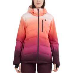 Kurtka Narciarska Damska Fundango Pumila. Czerwone kurtki sportowe damskie Fundango, na zimę, l, bez wzorów, bez kaptura, narciarskie. W wyprzedaży za 599.00 zł.
