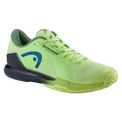 Buty do tenisa Head Sprint Pro 4.0. Zielone buty sportowe męskie Head, bez zapięcia, do biegania. W wyprzedaży za 400.00 zł.