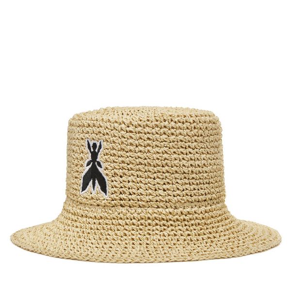 Kapelusz Patrizia Pepe. Brązowe czapki i kapelusze damskie Patrizia Pepe, bez wzorów. Za 609.99 zł.