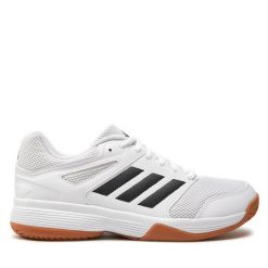 Buty halowe adidas. Białe buty sportowe męskie Adidas, bez zapięcia. Za 199.99 zł.