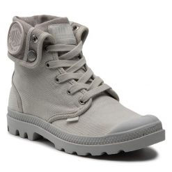 Trapery Palladium. Szare kozaki damskie Palladium. Za 279.99 zł.