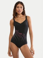 Triumph Strój kąpielowy Summer Wild 10226563 Czarny. Czarne kostiumy jednoczęściowe damskie Triumph, bez wzorów, z syntetyku. Za 349.99 zł.