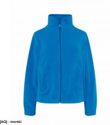 JHK - Bluza polarowa damska, taliowana, z suwakiem i dwoma zapinanymi kieszeniami morski 2XL. Zielone bluzy damskie JHK, xl, bez wzorów, z polaru, bez kaptura. Za 54.92 zł.