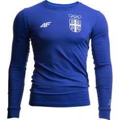 Longsleeve funkcyjny męski Serbia Pyeongchang 2018 TSMLF701 - kobalt. Bluzki z długim rękawem męskie marki 4f. W wyprzedaży za 99.99 zł.