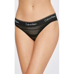Calvin Klein Underwear - Figi. Różowe figi damskie Calvin Klein Underwear, z elastanu. Za 89.90 zł.