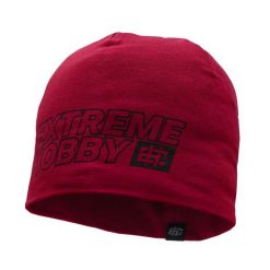 Czapka zimowa męska beanie EXTREME HOBBY BLOCK 2025. Czerwone czapki i kapelusze męskie EXTREME HOBBY, na zimę, bez wzorów, z bawełny. Za 69.00 zł.