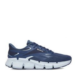 Buty do biegania Reebok. Niebieskie buty sportowe męskie Reebok, bez zapięcia, do biegania. Za 369.99 zł.