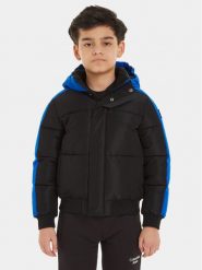 Calvin Klein Jeans Kurtka puchowa Color Block IB0IB01722 Czarny Regular Fit. Czarne kurtki i płaszcze dla chłopców Calvin Klein Jeans, bez wzorów, z jeansu, bez kaptura. Za 629.99 zł.