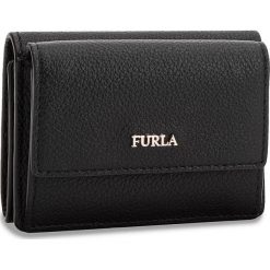 Mały Portfel Damski FURLA - Babylon 962286 P PZ12 OAS Onyx. Czarne portfele damskie Furla, ze skóry. Za 435.00 zł.