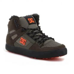 Buty do chodzenia męskie DC Pure Hightop WC Wnt. Zielone trekkingi męskie DC Shoes, trekkingowe. Za 381.99 zł.