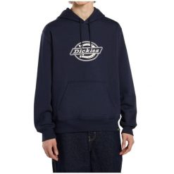 Bluza polarowa DICKIES FORTH SHAW Niebieski. Niebieskie bluzy męskie Dickies, m, bez wzorów, z polaru, bez kaptura. Za 400.81 zł.
