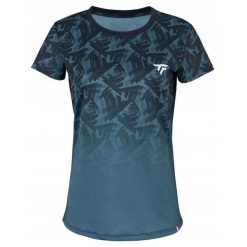 Koszulka T-Shirt tenisowa damska Tecnifibre X-Loop Tee. Niebieskie t-shirty damskie TECNIFIBRE, xs, bez wzorów, sportowe, bez kołnierzyka. Za 179.99 zł.