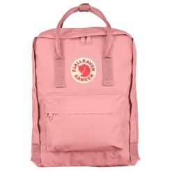 Plecak sportowo-turystyczny Kanken. Czerwone torby i plecaki dziecięce Fjällräven, z materiału. Za 379.99 zł.
