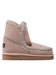 Mou Śniegowce Eskimo 18 FW101001A Różowy. Czerwone śniegowce i trapery damskie Mou, ze skóry. Za 879.99 zł.