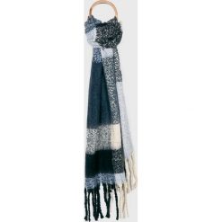 Answear - Szalik. Szare szaliki i chusty damskie ANSWEAR, z dzianiny. W wyprzedaży za 59.90 zł.