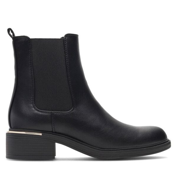 Botki DeeZee. Czarne botki damskie DeeZee, bez obcasa, na płaskiej podeszwie, bez zapięcia. Za 129.99 zł.