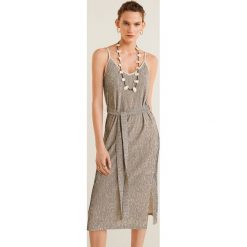 Mango - Sukienka Taupe. Sukienki damskie marki Mango. Za 139.90 zł.
