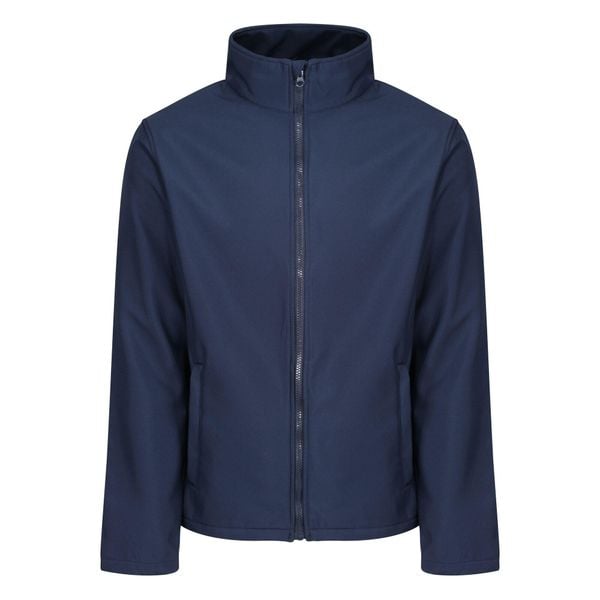 Męski Softshell Ablaze. Niebieskie kurtki męskie Regatta, m, bez wzorów, z softshellu, trekkingowe. Za 92.99 zł.