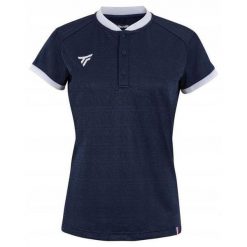 Koszulka polo tenisowa damska Tecnifibre Team Mesh Polo. Niebieskie koszulki sportowe damskie TECNIFIBRE, bez wzorów, z meshu, bez kołnierzyka, bez ramiączek, tenisowe. Za 219.99 zł.