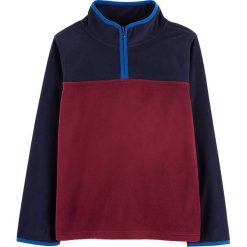 Polar w kolorze czerwono-granatowym. Bluzy dla chłopców marki OshKosh. W wyprzedaży za 42.95 zł.