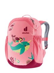 Plecak turystyczny dziecięcy Deuter Pico - blossom/dahlia. Czerwone torby i plecaki dziecięce Deuter, z materiału. Za 131.99 zł.