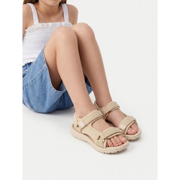 Sandały Sprandi. Brązowe sandały dziewczęce Sprandi, bez zapięcia. Za 59.99 zł.