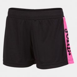 Spodenki sportowe dla dziewczynki Joma Levante 3XS różowy. Czarne spodenki dla dziewczynek Joma, bez wzorów, z poliesteru, sportowe. Za 34.99 zł.