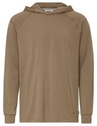Bluza M Mineo LS Hoody. Brązowe bluzy męskie Vaude, na jesień, l, bez wzorów, z materiału, z kapturem. Za 339.00 zł.