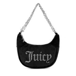 Torebka Juicy Couture. Czarne torebki do ręki damskie Juicy Couture, bez wzorów, klasyczne, bez dodatków. Za 269.99 zł.